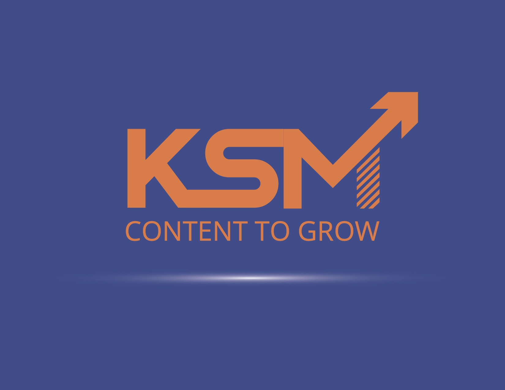 KS Marketing logo with Content to Grow tagline